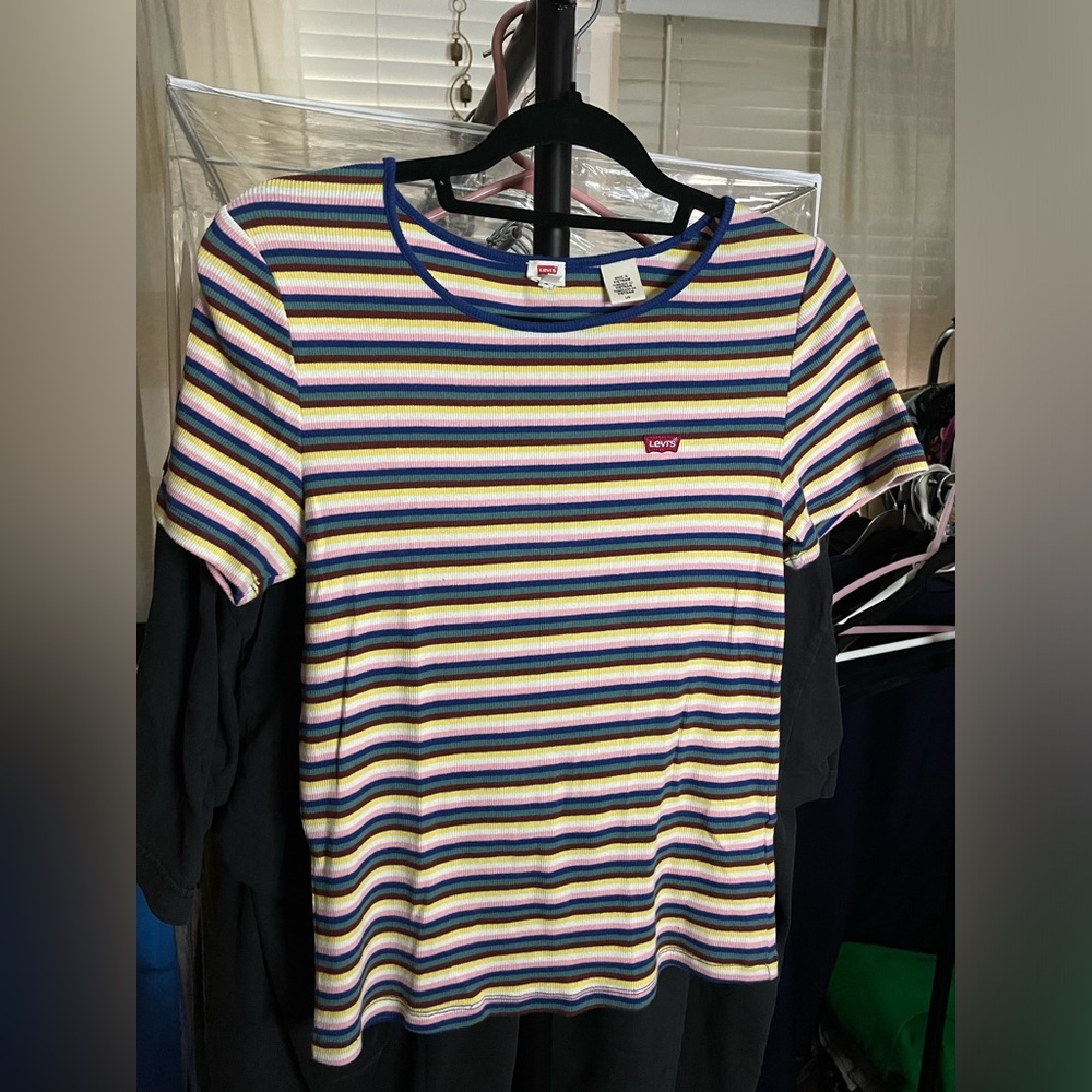 Levi's Striped Stretch T